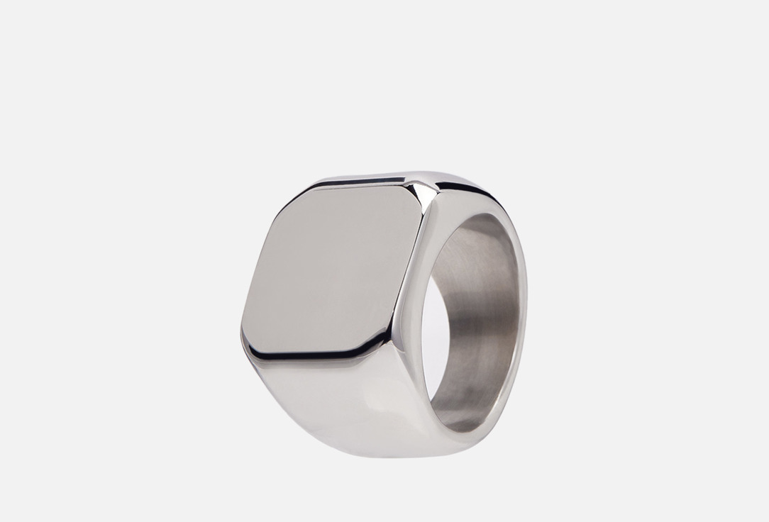 кольцо COSHI Signet silver 17,5 мл кольцо coshi texture silver