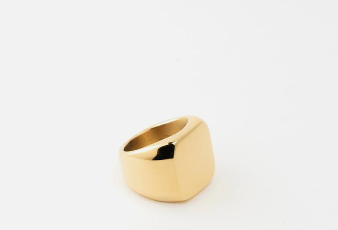 кольцо COSHI Signet gold 18 мл кольцо coshi basic gold 4mm 0 3 гр