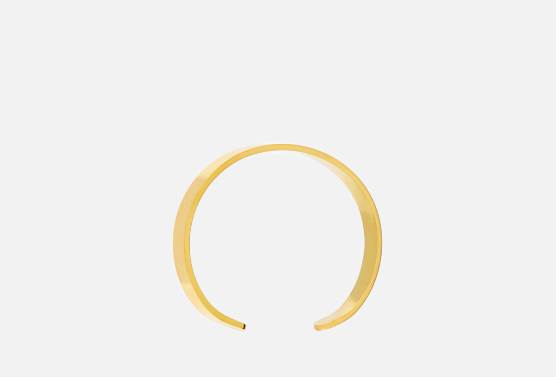 Изображение товара Браслет из титана coshi basic gold 6mm регулируемый лимонно-золотой