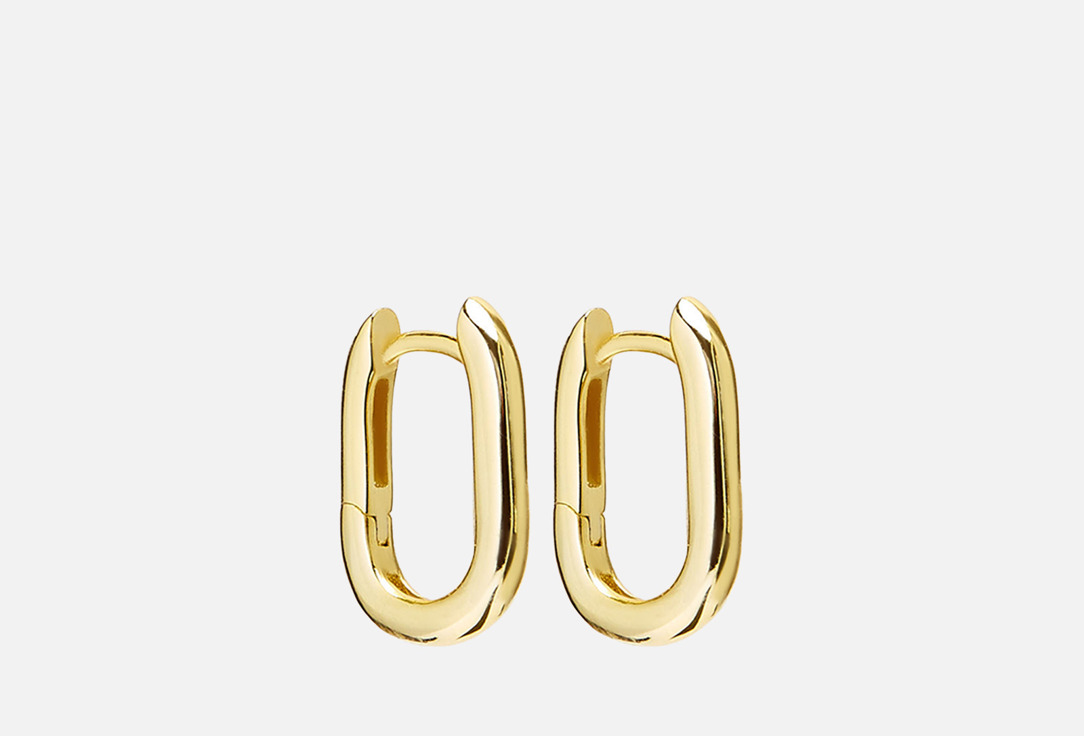 

Серьги звено COSHI, 12mm gold 2 шт