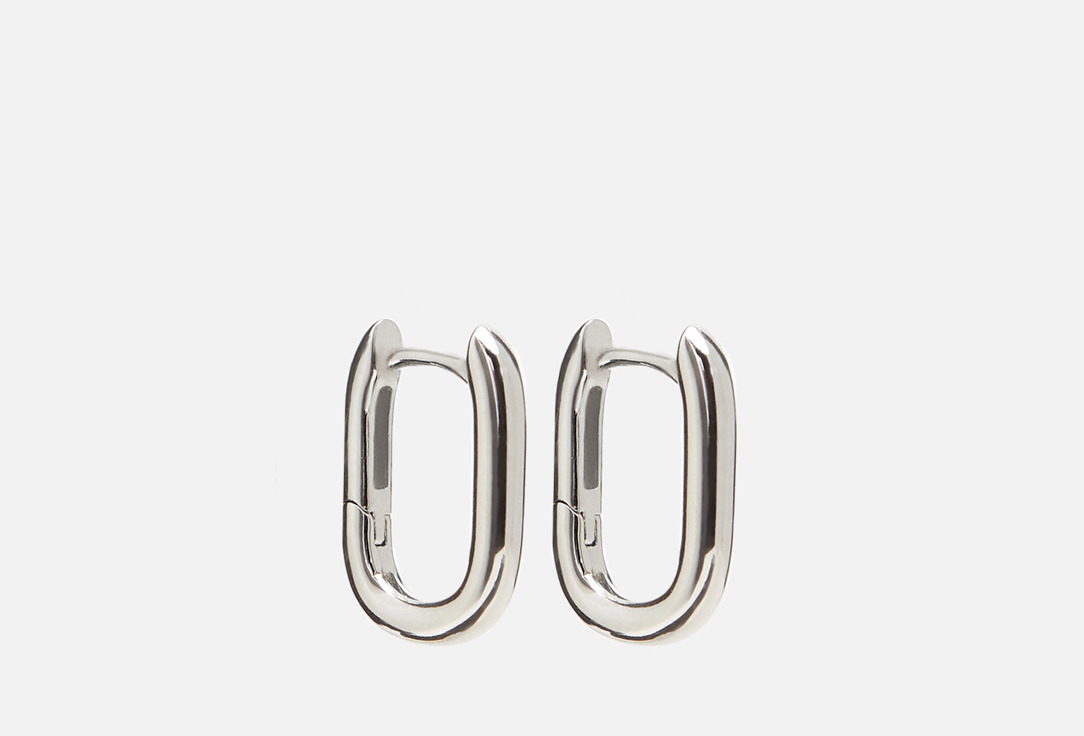 

Серьги звено COSHI, 12mm silver 0.1 г