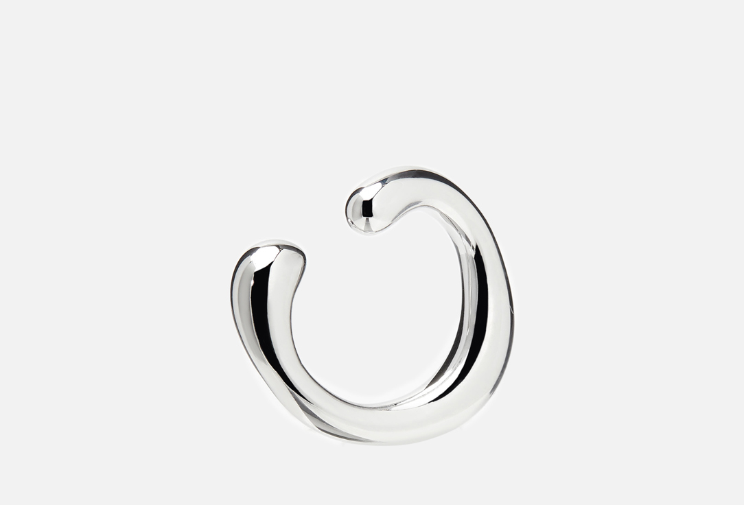 Кафф COSHI Oval drop silver 1 шт кольцо coshi love me серебристый 17 размер
