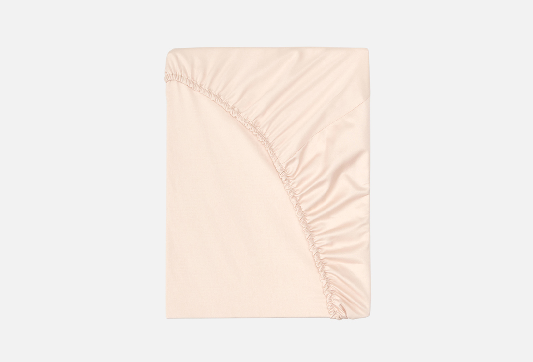 

Простыня на резинке MOLLEN, Розовый, Пудровая, розовая, полутораспальная