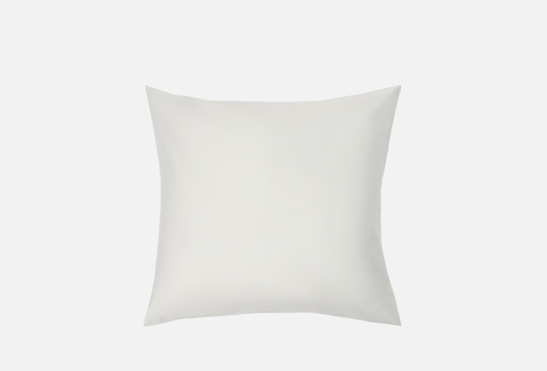 Изображение товара Наволочка Mollen Светло-серая 70х70 см из мако-сатина