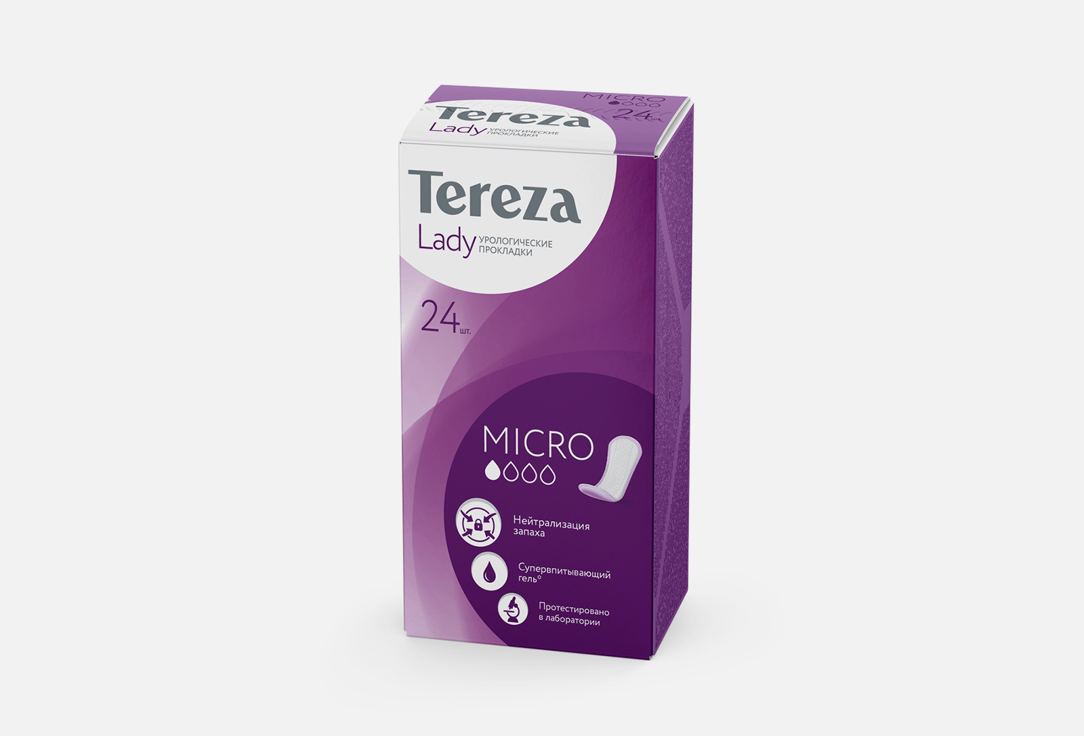 Прокладки TEREZA LADY Micro 24 шт цена и фото