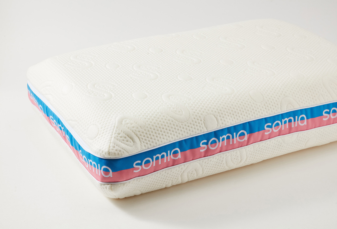 подушка-трансформер с эффектом памяти Somia Original, белый 
