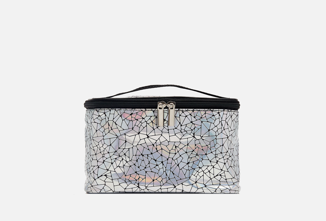 Изображение товара Косметичка средняя KosmoShtuchki серебро