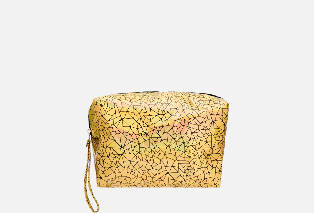 Изображение товара Косметичка большая KosmoShtuchki серебро с золотом