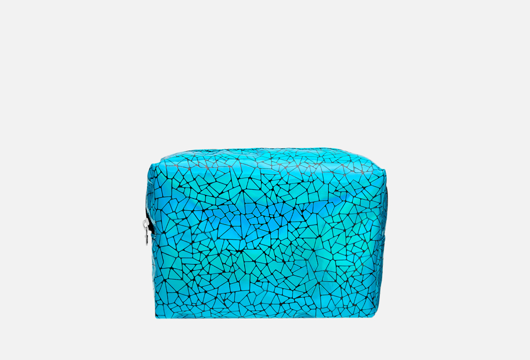 Изображение товара Косметичка KosmoShtuchki синий вместительная и стильная для путешествий и повседневной жизни