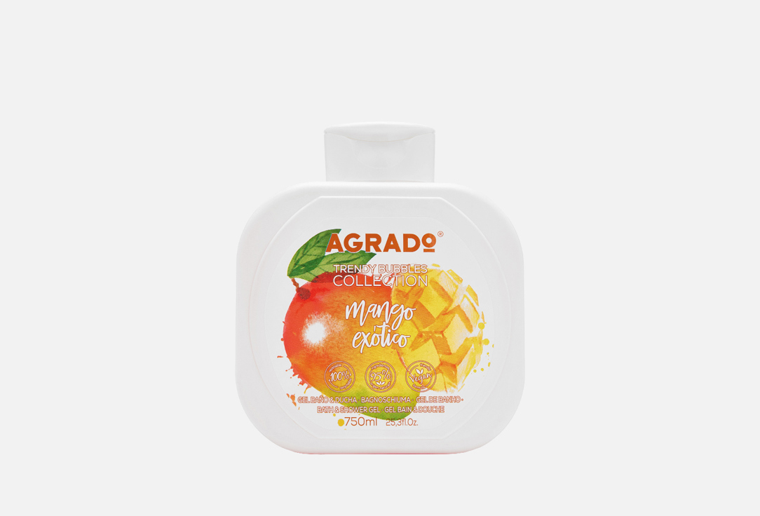 AGRADO  Гель для душа Exotic Mango