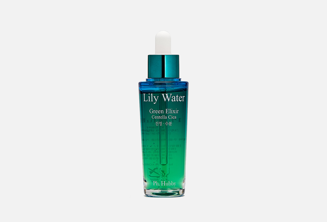 Сыворотка для лица с водной лилией и центеллой азиатской PH.HUBBY Lily Water Green Elixir Centella Cica 35 мл