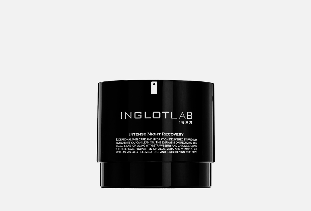 

Ночной восстанавливающий крем для лица INGLOT, Lab intense night recovery face cream 50 мл