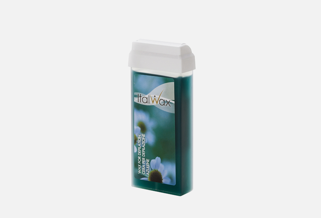 Воск в картридже ITALWAX Азулен 100 мл воск в картридже italwax top line – synthetic warm wax magnolia 100 мл
