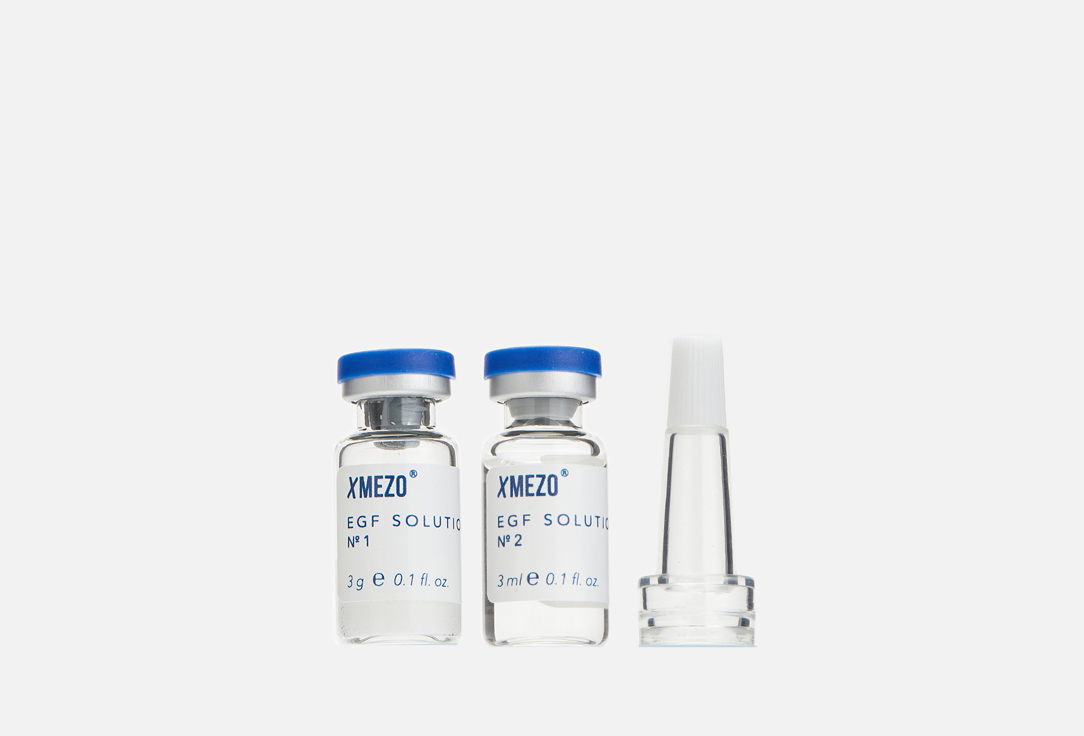 Омолаживающий мезококтейль для лица XMEZO EGF solution 3 мл антиоксидантный мезококтейль для лица xmezo astaxanthin solution 10 мл