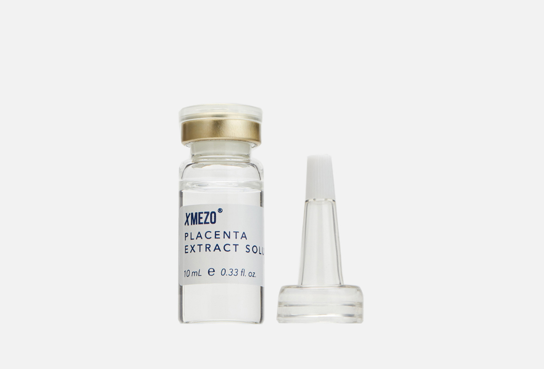Восстанавливающий мезококтейль для лица XMEZO Placenta Extract solution 10 мл мезококтейль для сияния лица xmezo levo vitamin c solution 10 мл