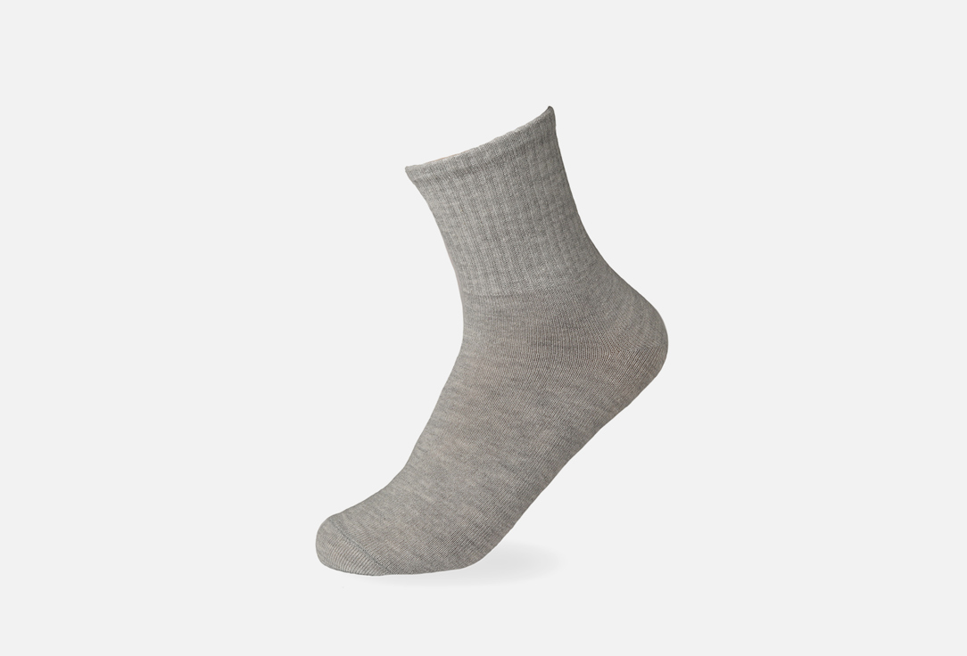 Носки женские R&S Серый меланж носки fortland термоноски женские серый меланж комплект 2 пары р 36 40