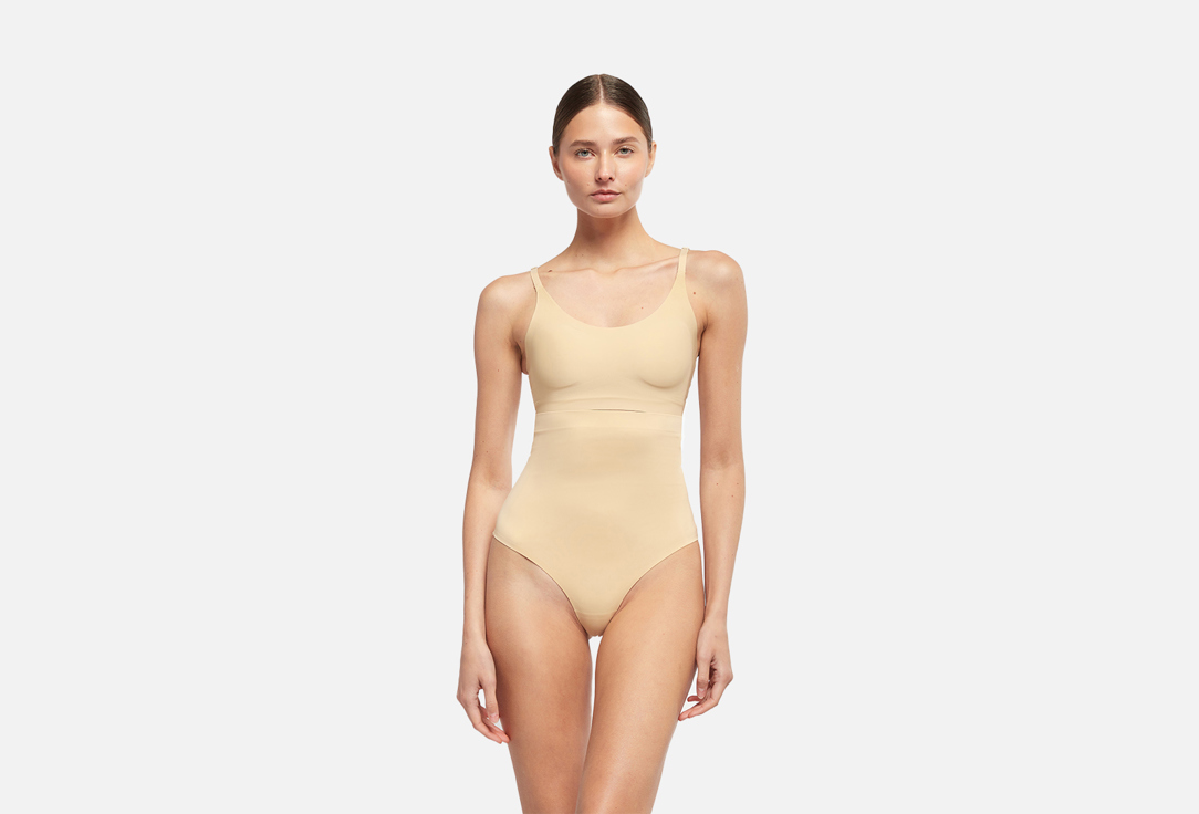 Бра топ BYE BRA Round-Neck Бежевый L мл
