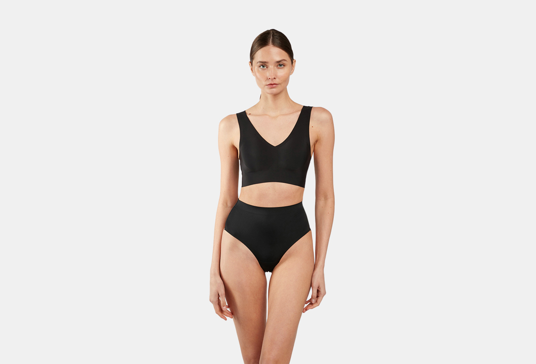 Бра топ BYE BRA V-Neck Черный M мл