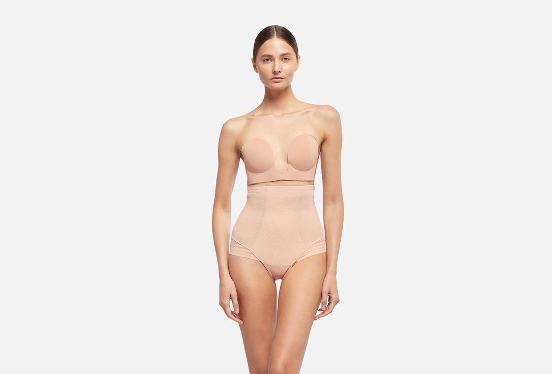 BYE BRA Бюстгальтер Seamless U-Style Бежевый р.A
