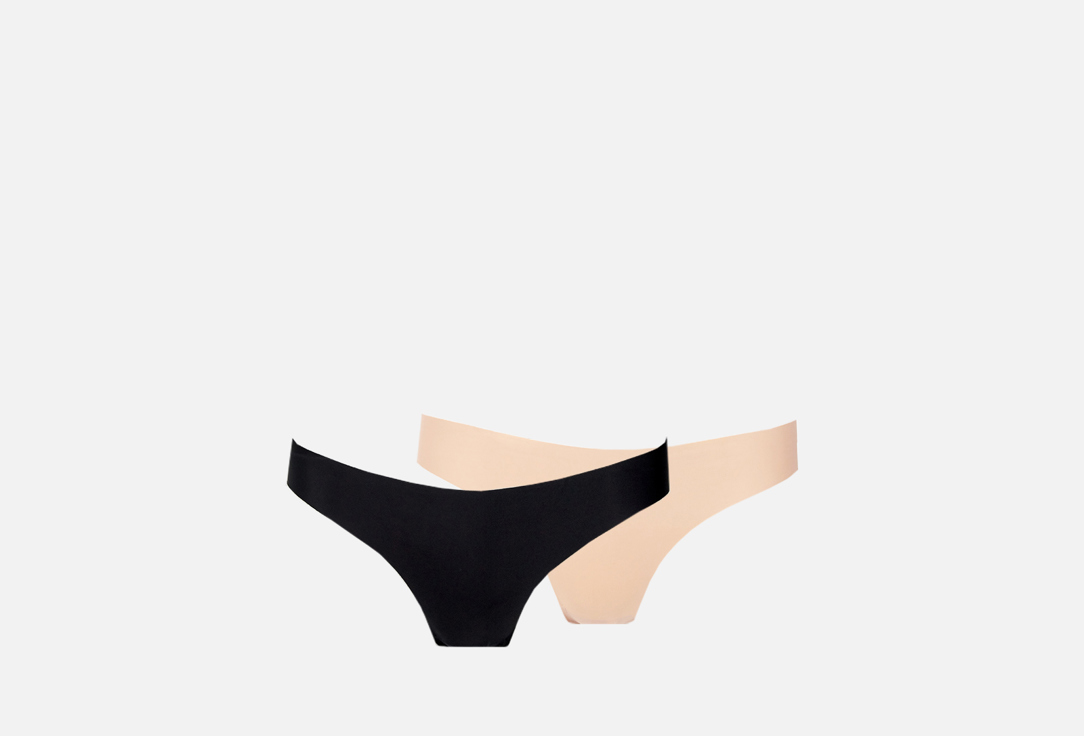 бразильяно BYE BRA Invisible Бежевые, Черные L мл