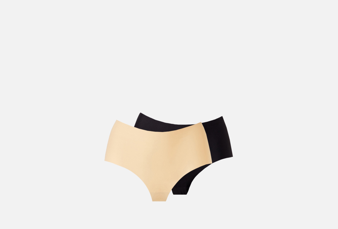 Кюлоты BYE BRA Invisible High Бежевые, Черные L мл