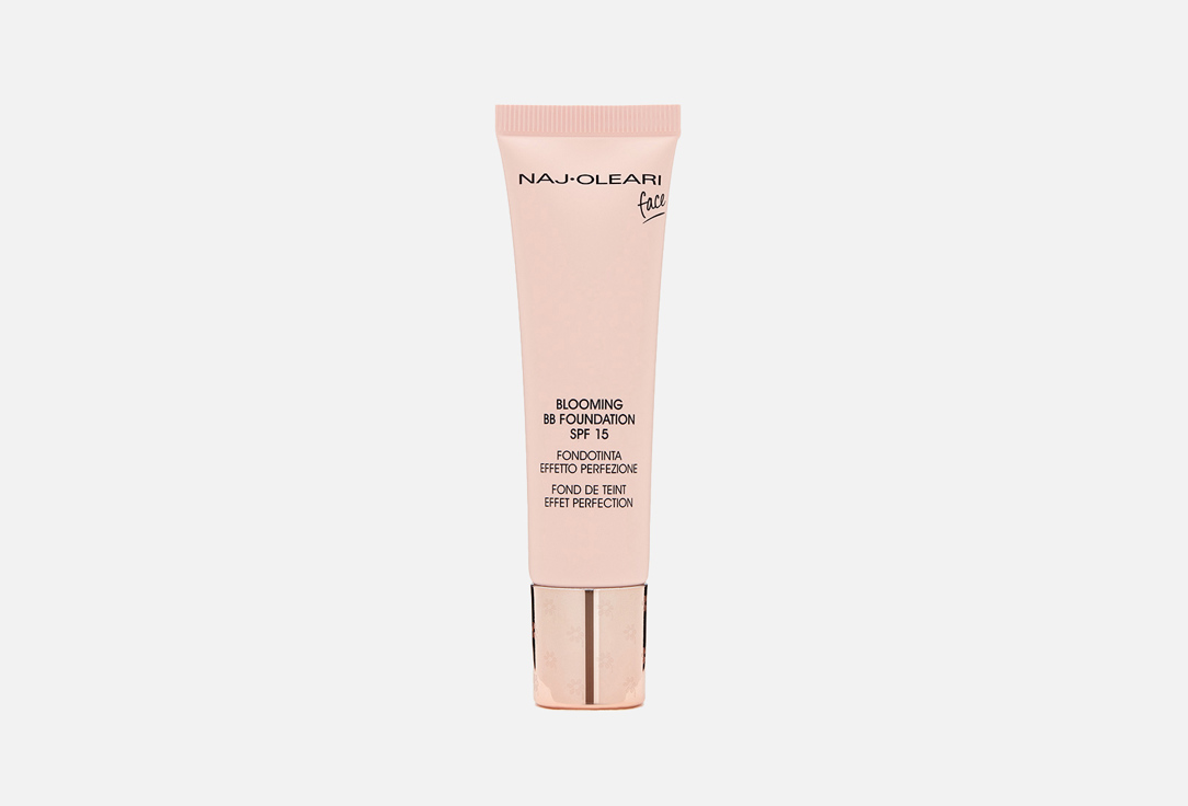 BB-крем для лица с эффектом сияния SPF 15 Naj Oleari Blooming BB Foundation 04, Biscuit 