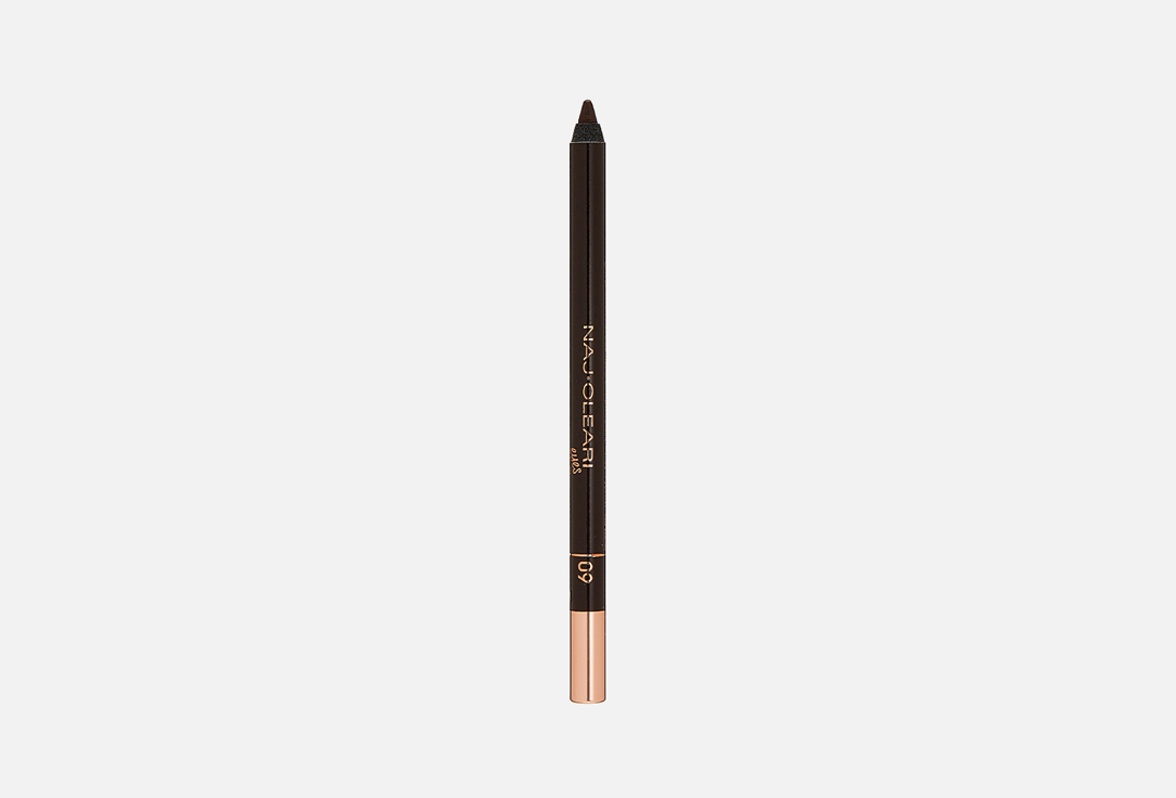 Водостойкий карандаш для глаз Naj Oleari Luminous 09 matte dark brown