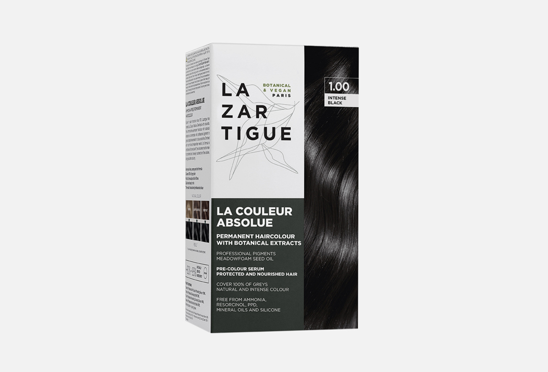 Безаммиачная краска для волос Lazartigue COULEUR ABSOLUE 