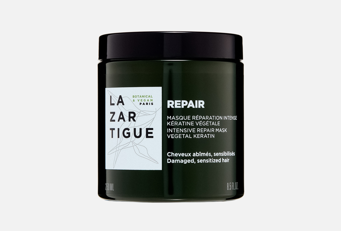 

Восстанавливающая маска для волос LAZARTIGUE, Intensive Repair Mask 250 мл