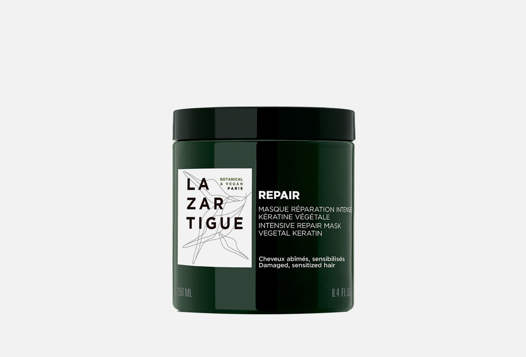 

Восстанавливающая маска для волос LAZARTIGUE, Intensive Repair Mask 250 мл