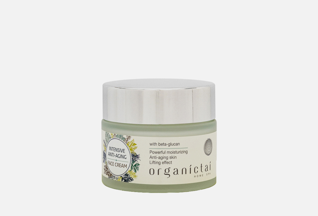 Крем лифтинг-эффект для лица ORGANIC TAI Intensive anti-aging cream 50 мл натуральный увлажняющий скраб для лица с гранулами жожоба organic tai white orchid 120 г