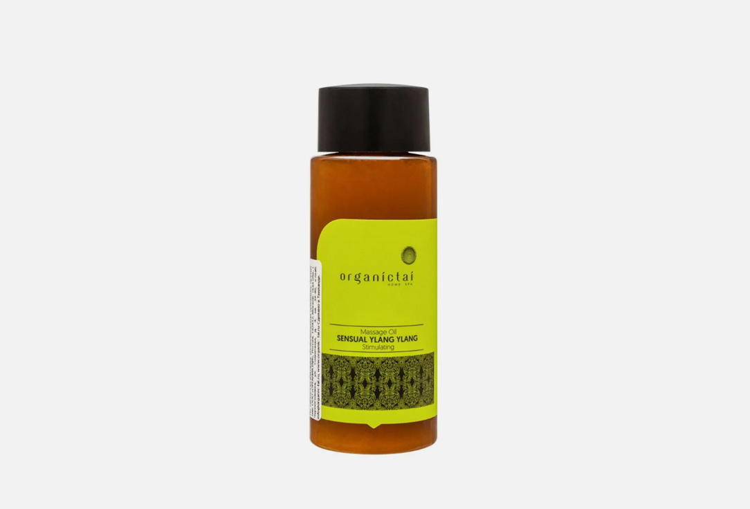 Массажное масло ORGANIC TAI Sensual ylang-ylang 100 мл массажное масло для лица organic tai green tea jojoba