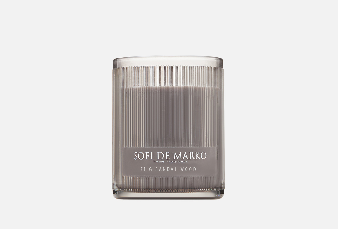 Ароматическая свеча SOFI DE MARKO Fig Sandalwood 500 г свеча sofi de marko свеча ароматическая fig sandalwood