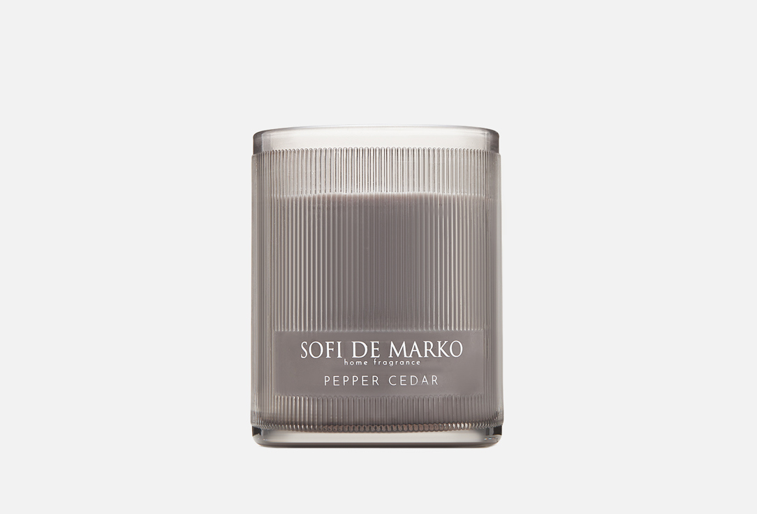 Ароматическая свеча SOFI DE MARKO Pepper Сedar 500 г ароматическая свеча sofi de marko pepper сedar 500 гр
