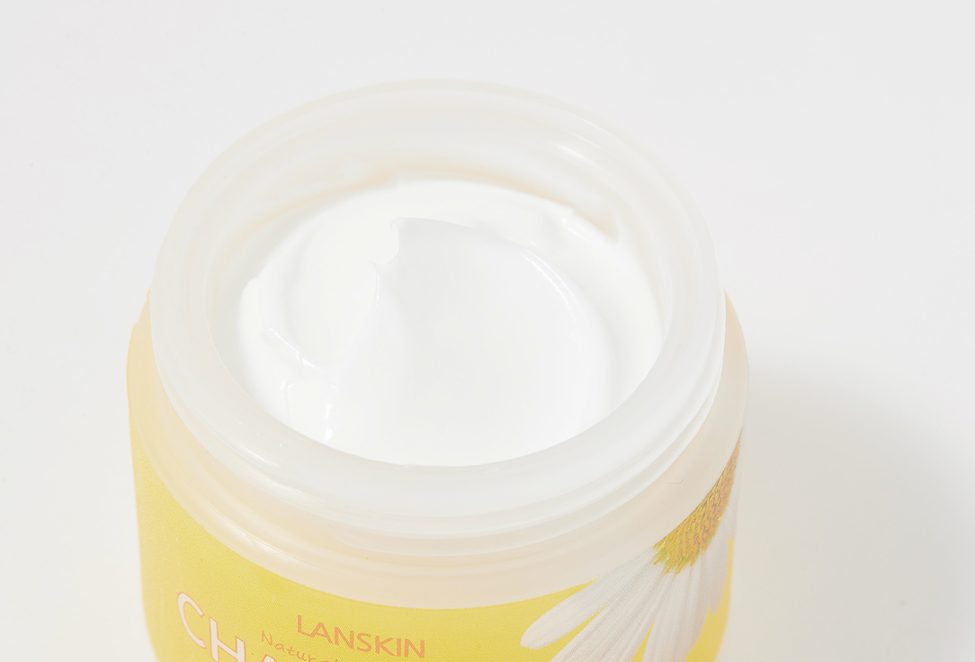 крем для лица с экстрактом ромашки LanSkin CHAMOMILE NATURAL HERB Cream 