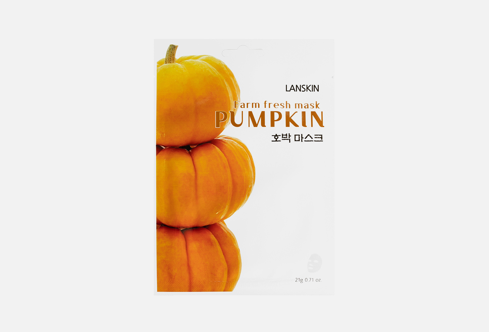 LanSkin Тканевая маска для лица с тыквой FARM FRESH MASK 1 шт — купить ...