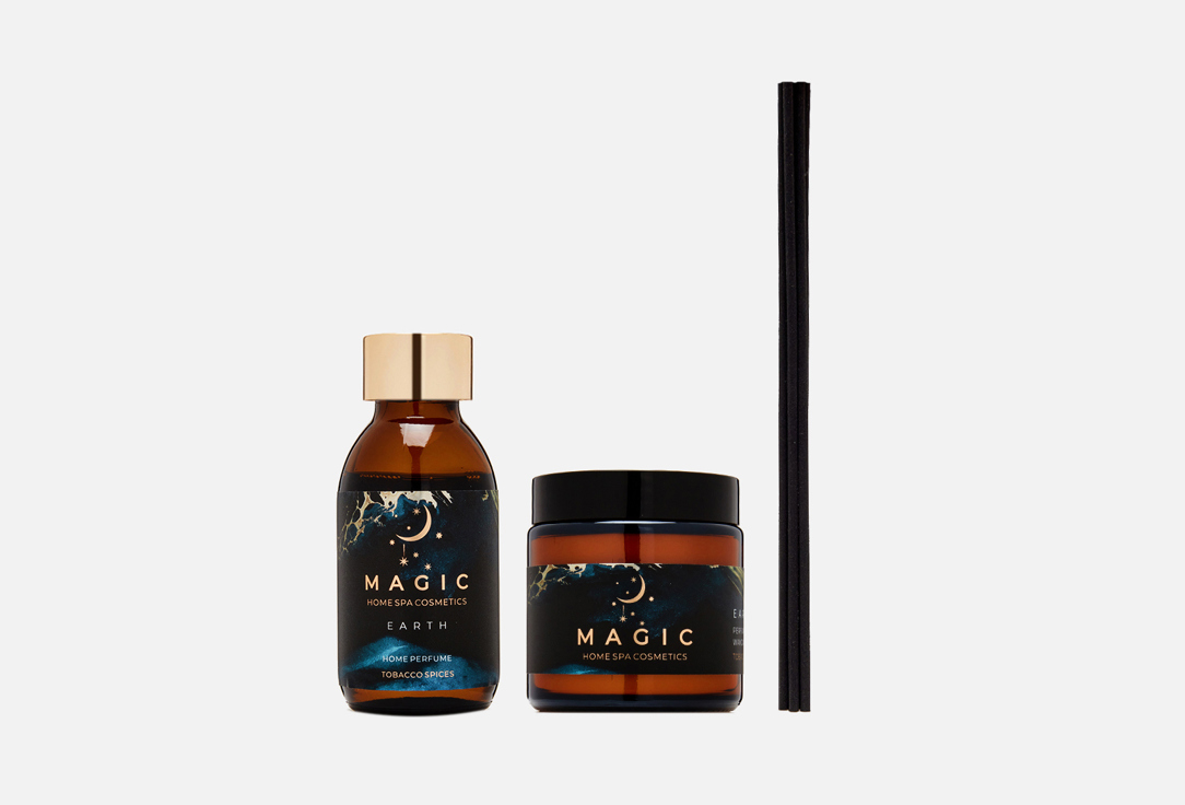 Подарочный набор MAGIC 5 ELEMENTS MAGIC EARTH AROMATHERAPY - Tobacco spices 