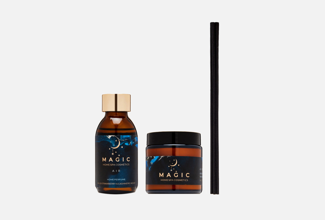 Изображение товара ПОДАРОЧНЫЙ НАБОР MAGIC 5 ELEMENTS MAGIC AIR AROMATHERAPY - Wild strawberries and cashmere wood