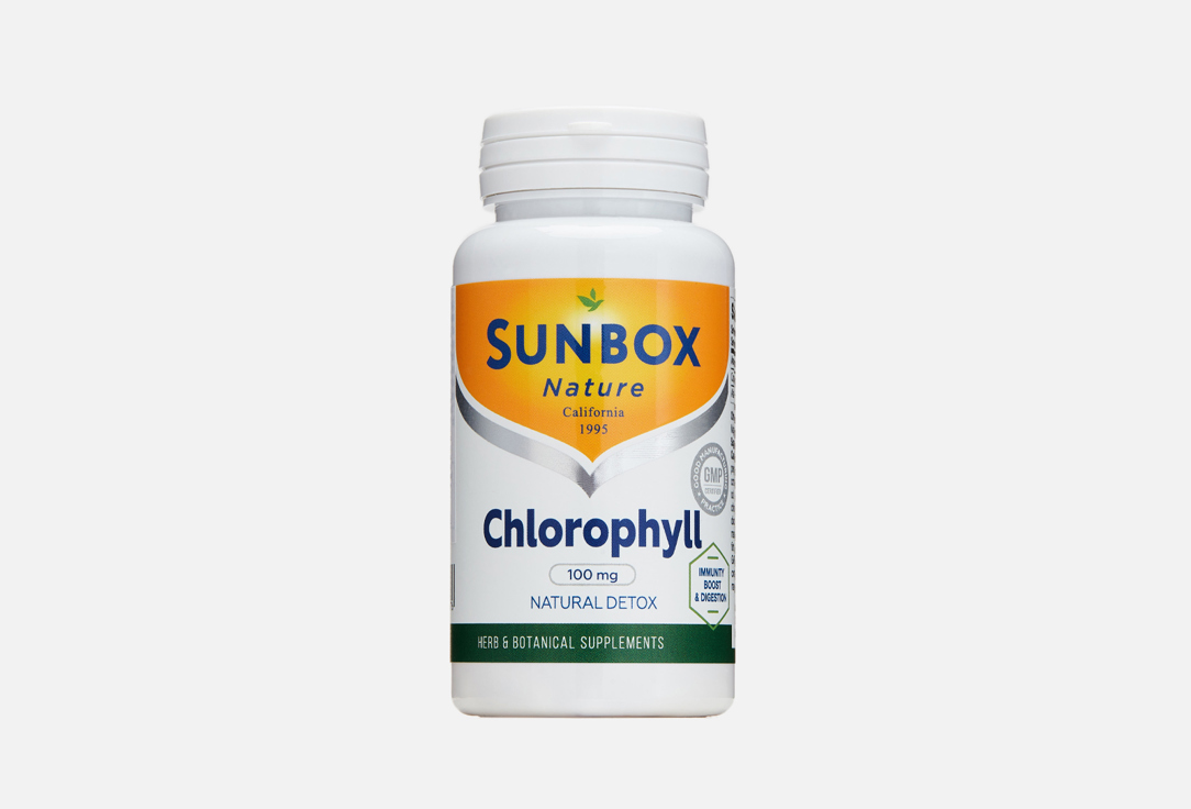 Биологически активная добавка SUNBOX NATURE Chlorophyll 60 шт тинни капс 500мг 60 бад