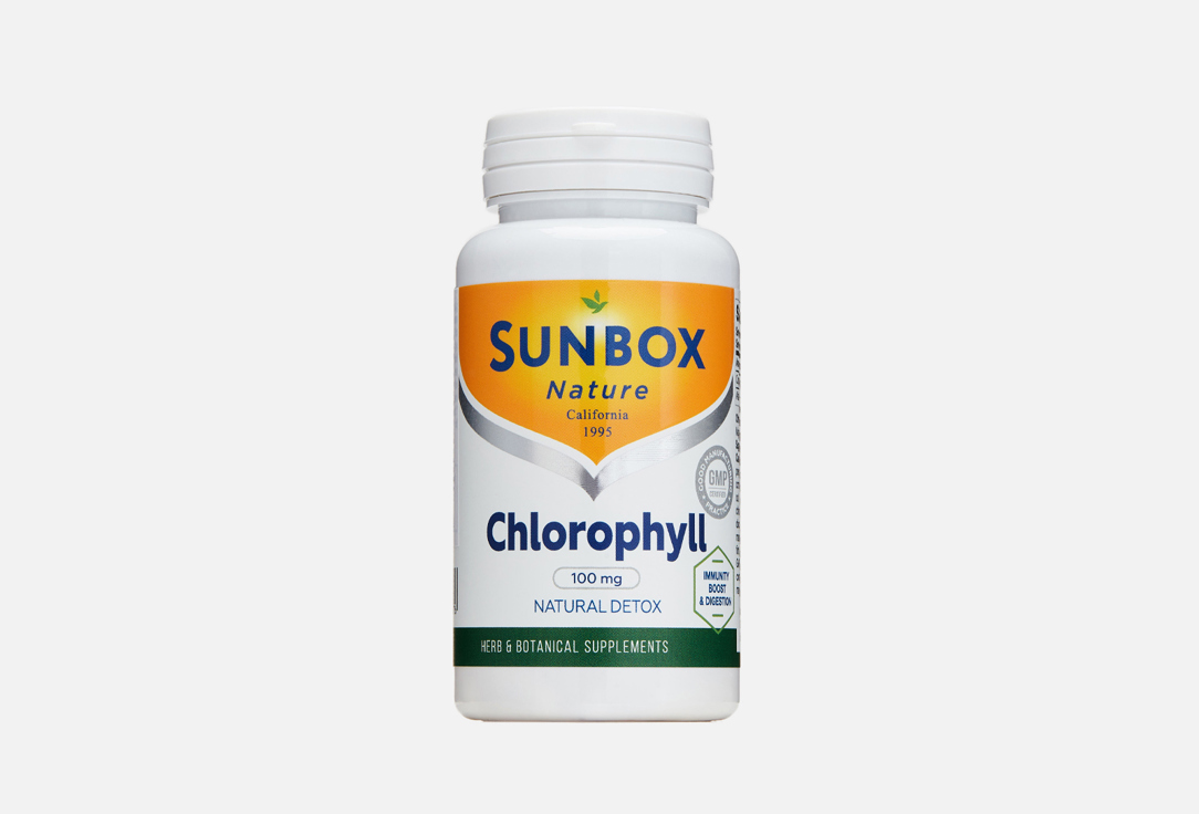 Биологически активная добавка SUNBOX NATURE Chlorophyll 60 шт маммодинол капс 450мг 60 бад