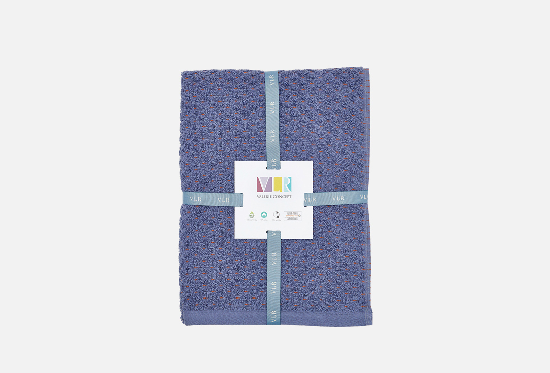 

Полотенце VALERIE CONCEPT, Фиолетовый, Сине-фиолетовое 50х100 1 шт