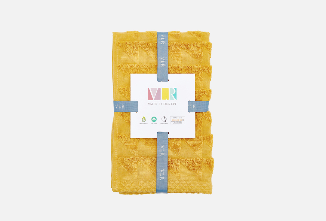 Изображение товара Полотенце Valerie Concept горчичное 30х50