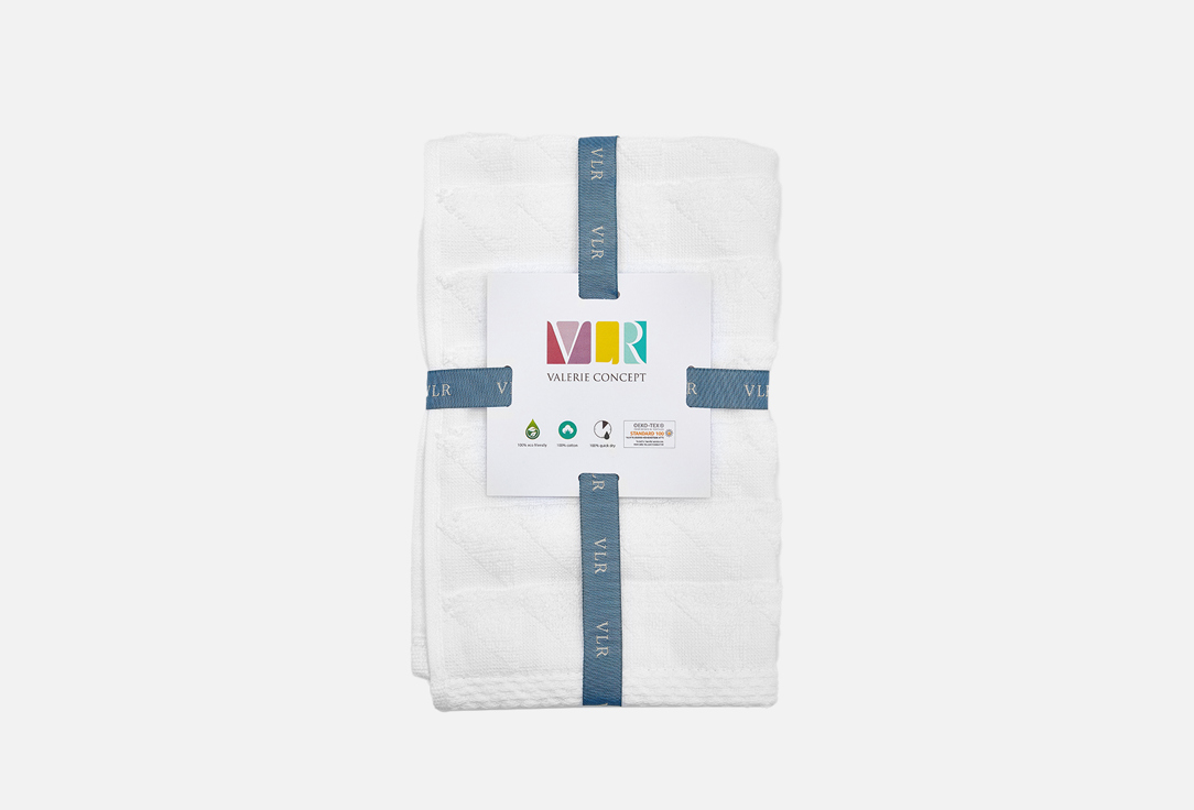 

Полотенце VALERIE CONCEPT, Белый, Белое 30х50 1 шт