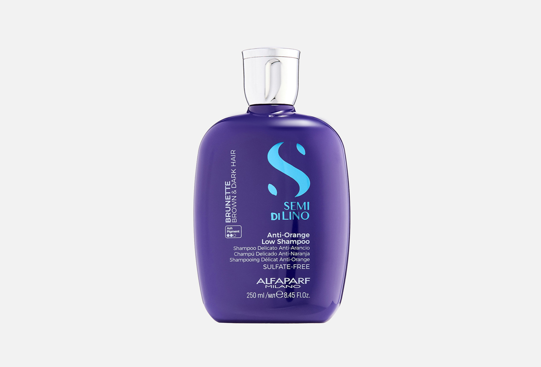 Изображение товара Тонирующий шампунь Alfaparf Milano Anti- Orange Low Shampoo для нейтрализации оранжевых оттенков