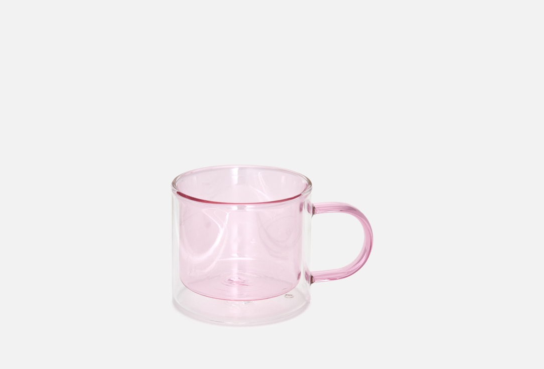 Кружка KIMBERLY Premium с двойными стенками, розовая 250 мл