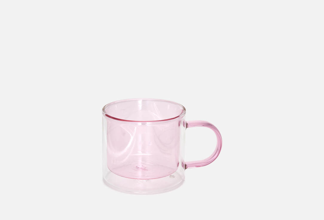 Кружка KIMBERLY Premium с двойными стенками, розовая 250 мл
