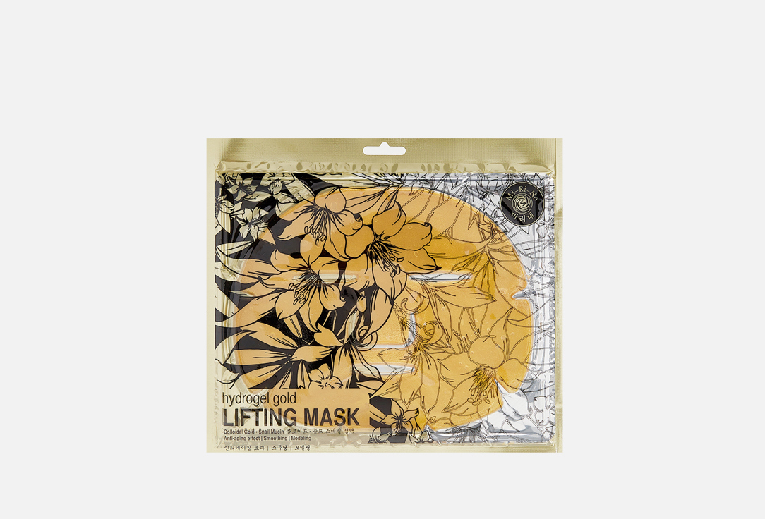 Изображение товара Гидрогелевая лифтинг-маска для лица Mi-Ri-Ne Коллоидное золото и муцин улитки