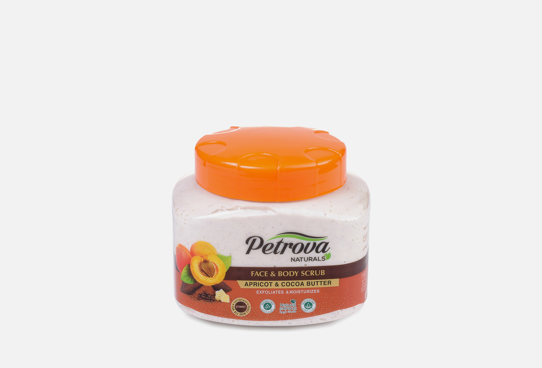Скраб для тела PETROVA Абрикос и Кокосовое масло 500 мл fang chung massage oil apricot flavor 100 ml