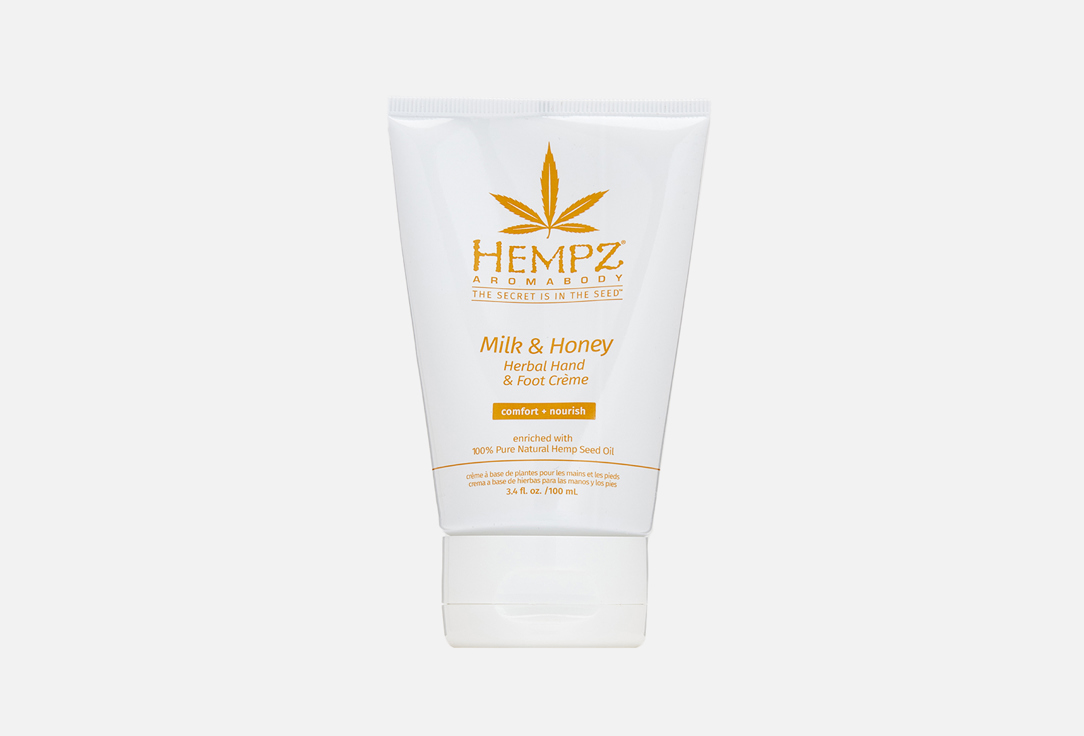 Крем для рук и ног  HEMPZ Milk & Honey Herbal  