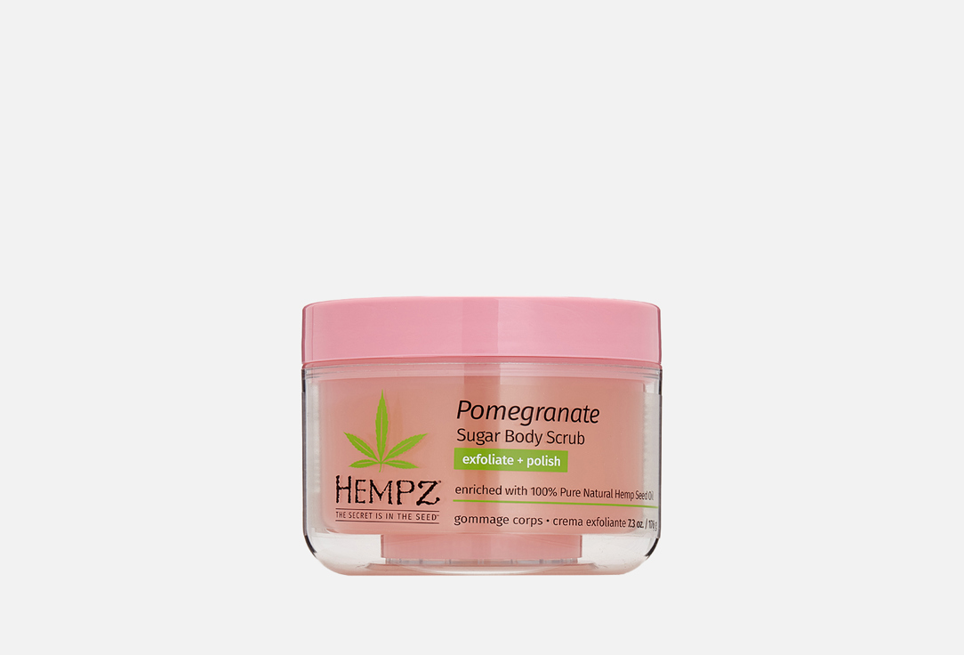 Скраб для тела HEMPZ Pomegranate 176 г скраб для тела hempz pink pomelo